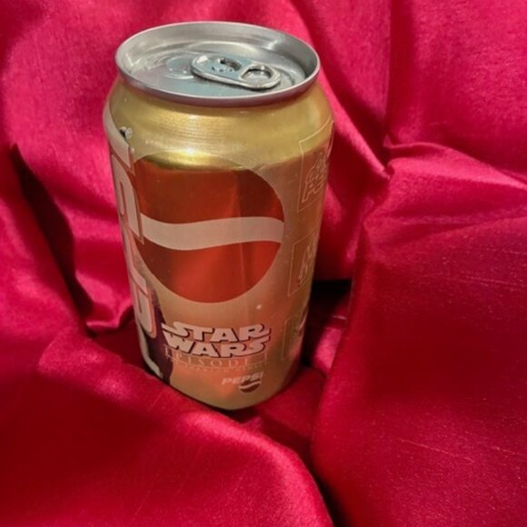 Star Wars Collector’s Pepsi Gold Yoda Can (Unopened, Limited Edition - Picture 3 of 5